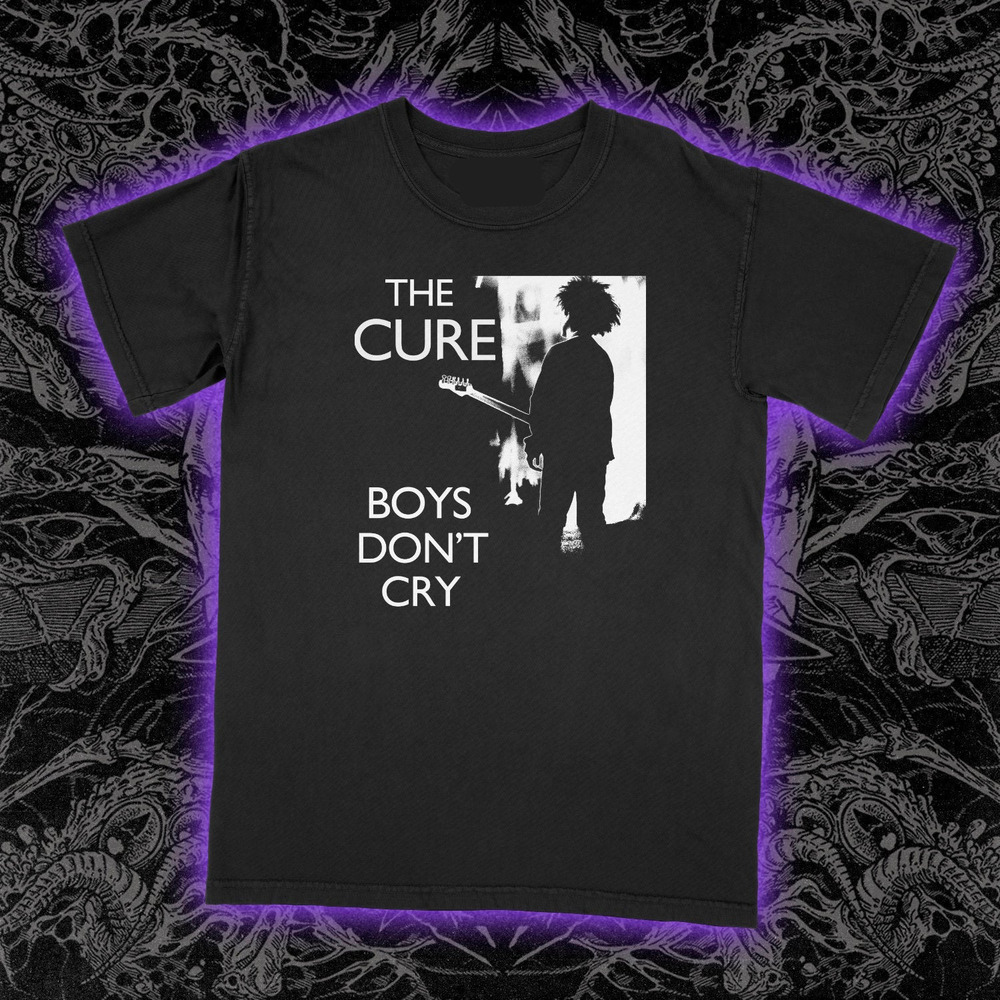 The Cure Boys Don_t Cry Heavy Tee